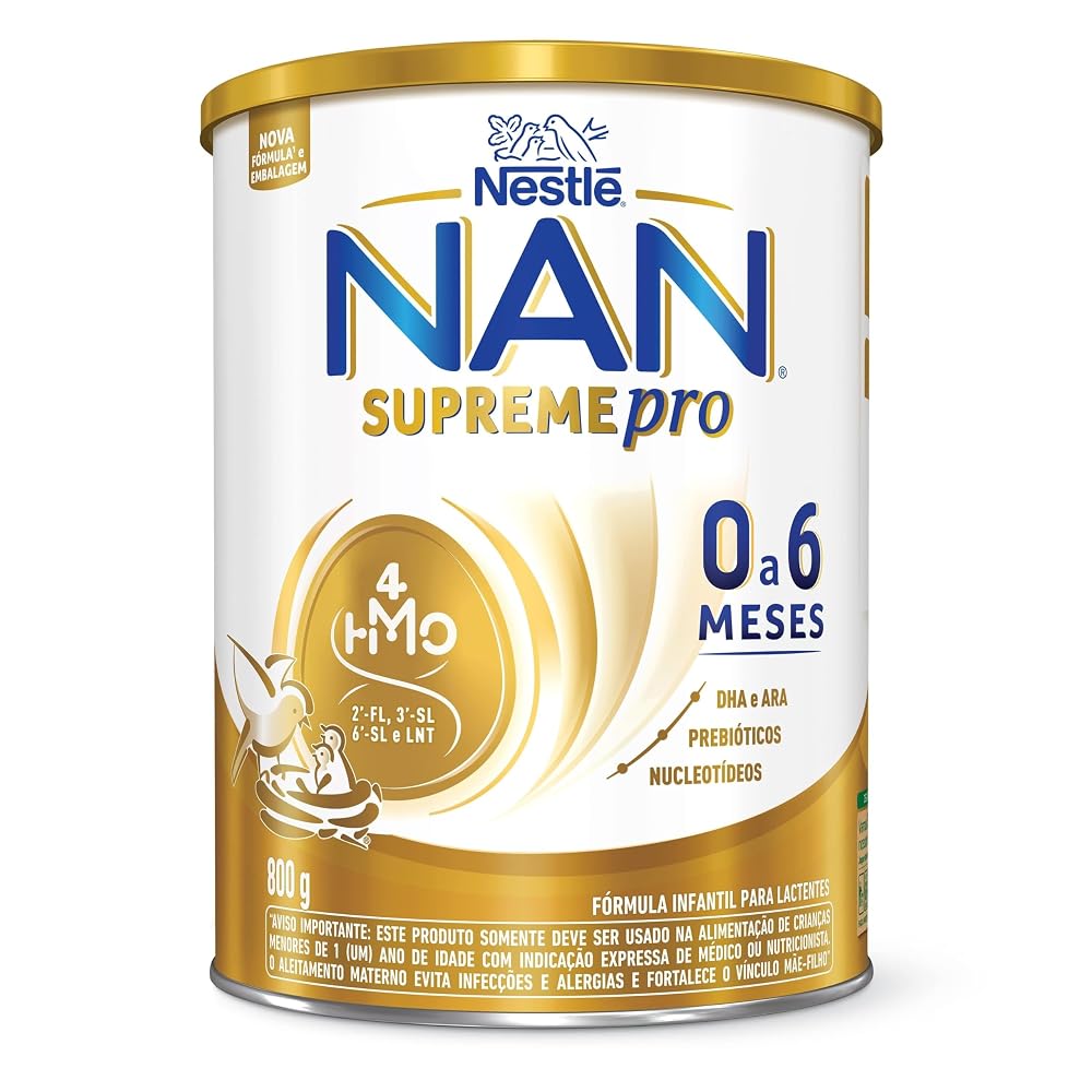 NAN Supreme 1 800g – Fórmula Infantil 0 a 6 Meses